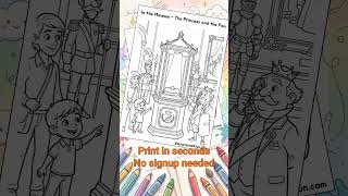 Free Printable Coloring Pages, Instant Download