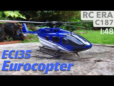 RC ERA C187 Eurocopter EC135 Unboxing & First Flight.