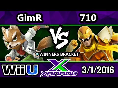 S@X 139 - VGBC | GimR (Fox) Vs. 710 (Captain Falcon) SSB4 Tournament - Smash Wii U - Smash 4