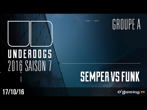 Semper vs FunK TvP - Underdogs Saison 7 - Groupe A Winners Side - Starcraft II