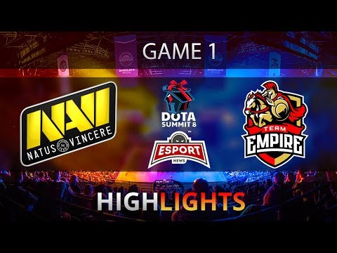 Dota 2: Na`Vi vs Empire  The Summit Season 8 | CIS | Game 1 | Highlights | 13.11.2017