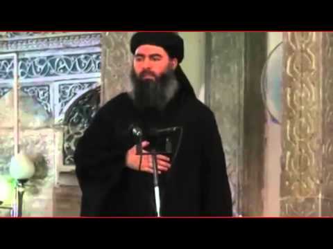 ISIS首領出現在第一段視頻中--ISIS首領阿布-貝克爾-巴格達迪首次公開亮相。 (Isis Chief Appears In First Video - First Public Appearance Of Abu Bakr Al-Baghdadi, ISIS Leader)
