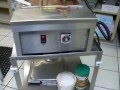Chocotec 20 Chocolate Tempering Machine with Wheel attatchment