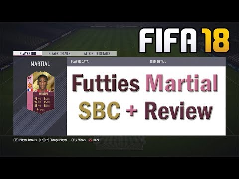 Fifa 18 91 Martial Futties SBC + Review!!!