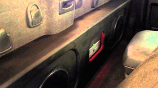 Dodge Ram Single Cab 2012 up JL audio 10TW1 Subs Stealthbox Install Xd600/6V2