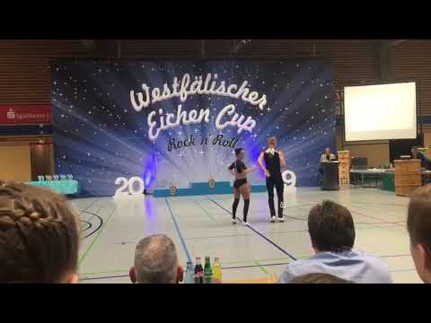 Jana Steinwerth - Fabian Mirtschin (Königs Wusterh.), Anröchte 2019, A-Klasse Finale Fußtechnik