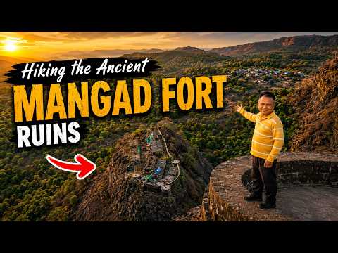 Hiking the Ancient Mangad Fort Ruins | Hidden Gem of Raigad #raigad #maharashtra #MangadFort #hiking