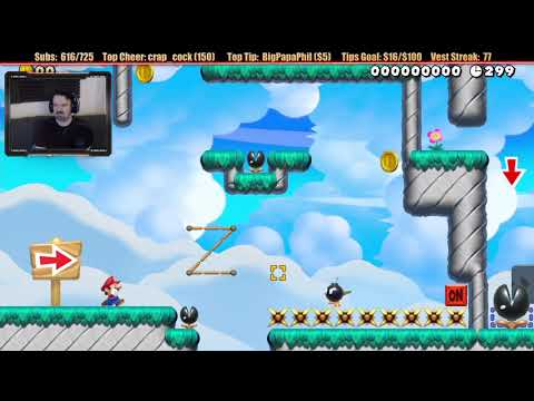 Return to Super Mario Maker 2 (2020) pt2 - A VERY Challenging Stage!
