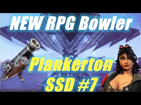 NEW RPG Bowler, Soloing SSD #7 in Plankerton; Fortnite Save the World Video