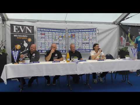 Pressekonferenz nach dem Spiel des FSV Wacker 90 Nordhausen gegen den FC Rot-Weiß Erfurt