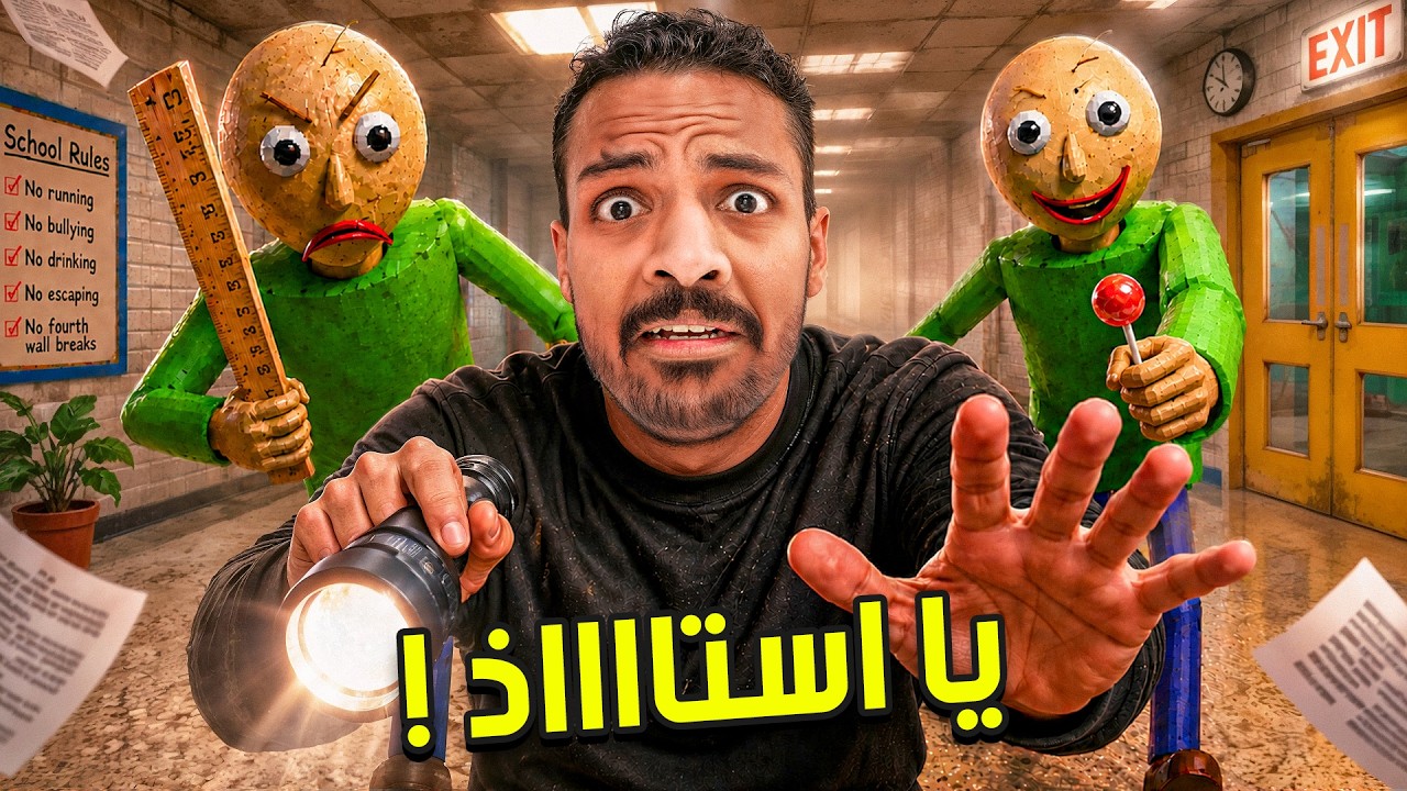 الاستاذ صار طيب ! 😐 | Baldi's Basics