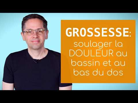 Grossesse: soulager les douleurs au dos et au bassin