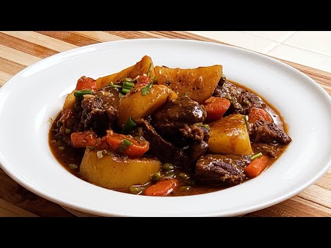 Classic Beef Stew Recipe, its so Good and satisfying | Meat and Potatoes Stew | Easy Beef Stew