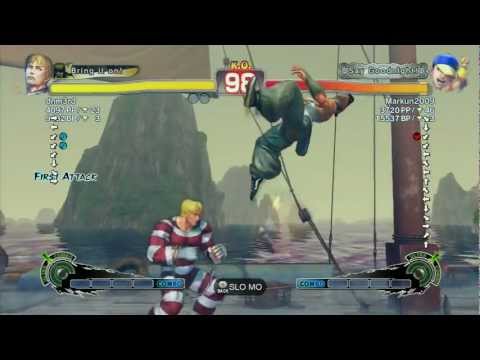 Super Street Fighter IV AE - dnm3rd (Cody) Vs Markun2009 (Yun)