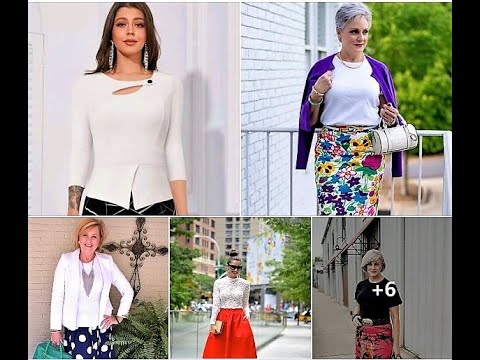 Outfits para lucir elegantes y con estilo. #moda para #señorasde50y