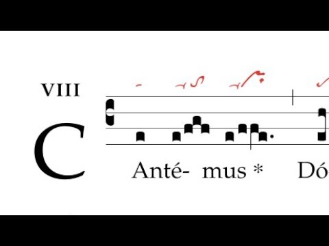 Canticum (Tractus): Cantemus Domino