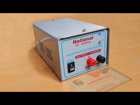 How to make 12 volt 5 Amp battery charger at home || DIY battery charger.