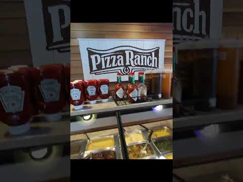 Clankers at Pizza Ranch??!!!!??? (Cactus bread is still 🔥 though) #pizza #clanker #buffet #midwest