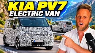 Kia PV7 Spied: The 5.3-Metre Electric Van Set To Undercut Rivals
