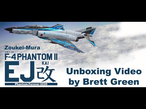 Zoukei-Mura 1/48 F-4EJ Phantom II Unboxing - HyperScale Video Workshop No. 195