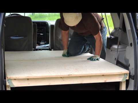 Install Minivan floor for camping