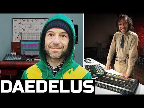 Daedelus makes a track on live with analog gear