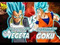 SSGS Goku VS SSGS Vegeta