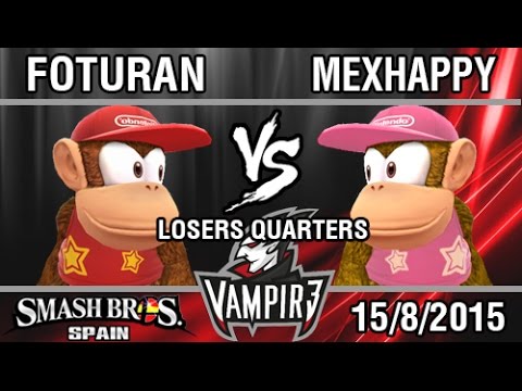 #Vampir3 Regional de Alicante - FotuRAN (Diddy) VS Mexhappy (Diddy) SSB4 Losers Quarters - Top 8