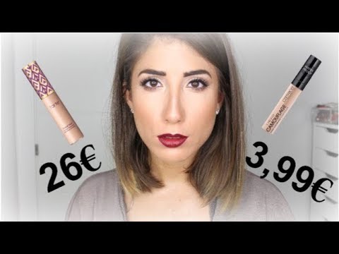 CLON de SHAPE TAPE de TARTE??? | 26€ VS 3,99€ | ¿Son IGUALES?