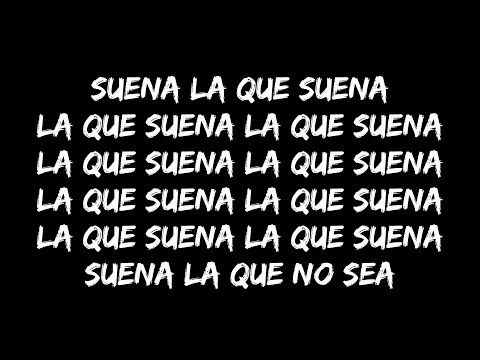 EL ALFA EL JEFE FT PRINCIPE BARU - SUENALA (LETRA)