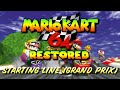 Starting Line Grand Prix Mario Kart 64 Restored