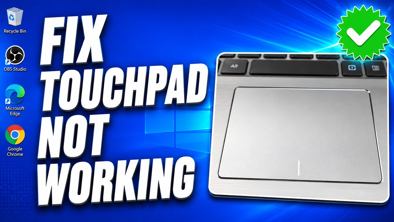 How to Fix Touchpad Not Working on Windows 10