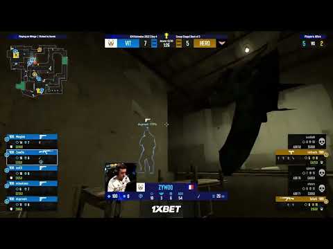 ZYWOO DESTROYING HEADS WITH HIS DEAGLE | Vitality vs Heroic | CSGO IEM Katowice 2022