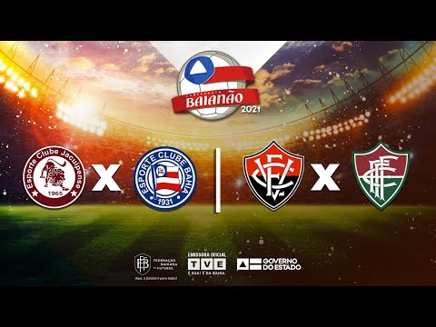JACUIPENSE 0 x 1 BAHIA | VITÓRIA 1 x 1 FLUMINENSE DE FEIRA | #BaianãoNaTVE