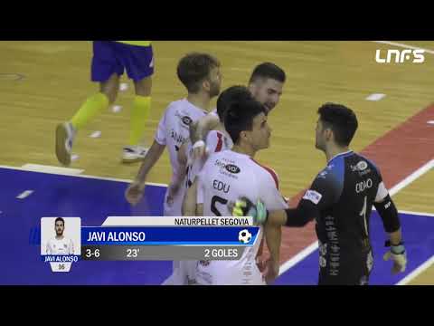 Gol Javi Alonso (3-6) Gran Canaria - Naturpellet Segovia. J24, 1Div. LNFS