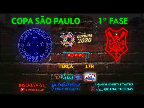 Cruzeiro-MG 3x0 Sergipe-SE - Copa São Paulo - Rádio The Boas