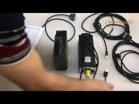 Multi Absolute Frenli Servo Motor Set 1 kW - 80LZ1000Z - LZ100 - Video