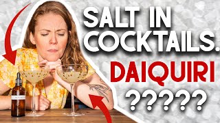 Is this what's missing from your cocktails?! SALT - how to use it and why!