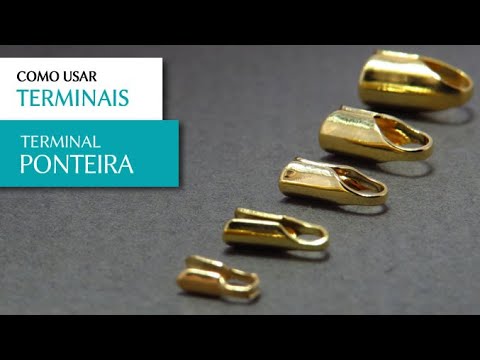 Como Usar Terminal Ponteira na Montagem de Semijoias - Pedra Mística