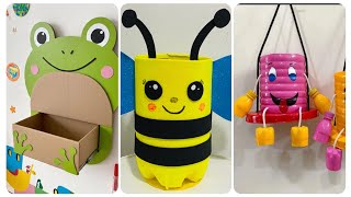 Amazing Waste Material Craft Ideas for Home Decor | Creative Reuse Projects