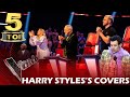 TOP 5 HARRY STYLES'S COVERS ON THE VOICE | BEST AUDITIONS