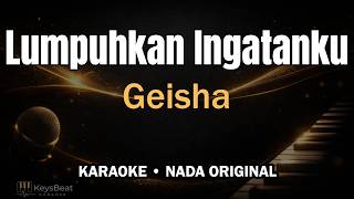 Download lagu Geisha - Lumpuhkan Ingatanku (Karaoke Akustik) | Piano, Bass, Drum | Original Key mp3