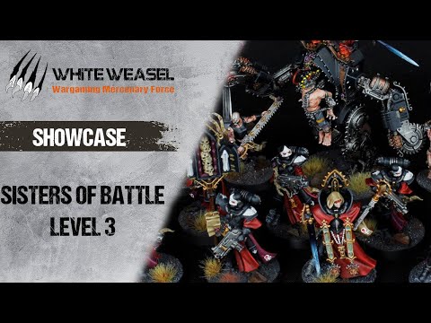Sisters of Battle army level 3 - Showcase