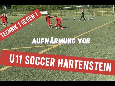 3 Fussballübungen Aufwärmung U11 Fussball Soccer Football Technik Schnelligkeit Passen E Jugend GOAL