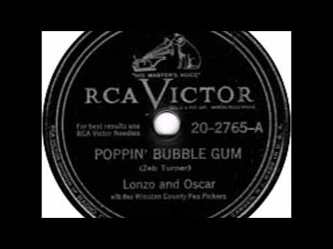 Lonzo & Oscar - Poppin' Bubble Gum 1948