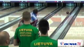 The INCREDIBLE bowling strike that wasn't really a strike