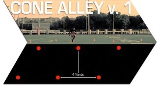 CONE ALLEY ver. 1 - FOOTBALL SPEED TRAINING