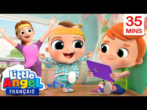 Bougeons avec Bébé Louis | Comptine à gestes | Little Angel Français