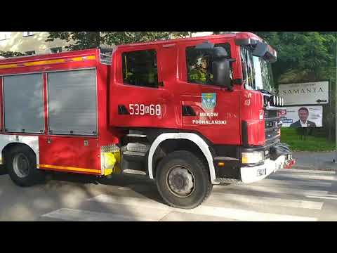 [POŻAR DOMKU LETNISKOWEGO][RUMBLER]2 Zastępy OSP Maków Podhalański i 1 Zastęp JRG Sucha Beskidzka AF