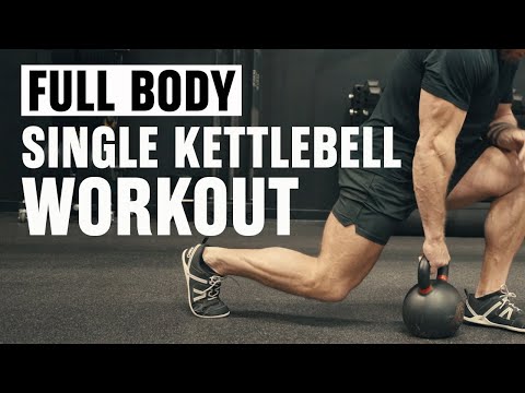 45-Minute Full Body Workout Using Just One Kettlebell